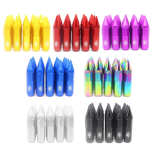 20Pcs Racing JDM Style Extended Spike Lug Nuts (M12X1.25 / M12X1.5) - JustUsRacers