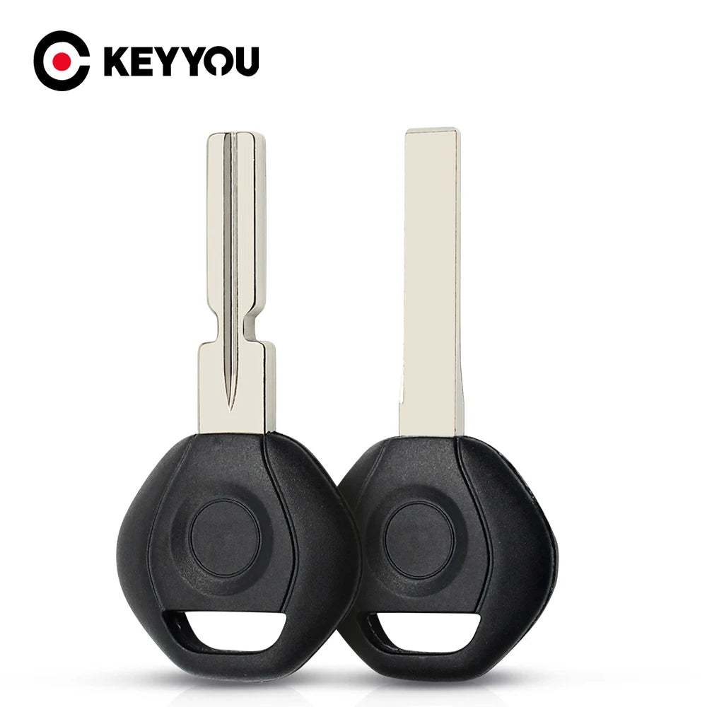 Unbranded BMW car key shell replacement for models E36, E34, E38, E39, Z3. Fits keys with HU58/HU92 uncut blades.