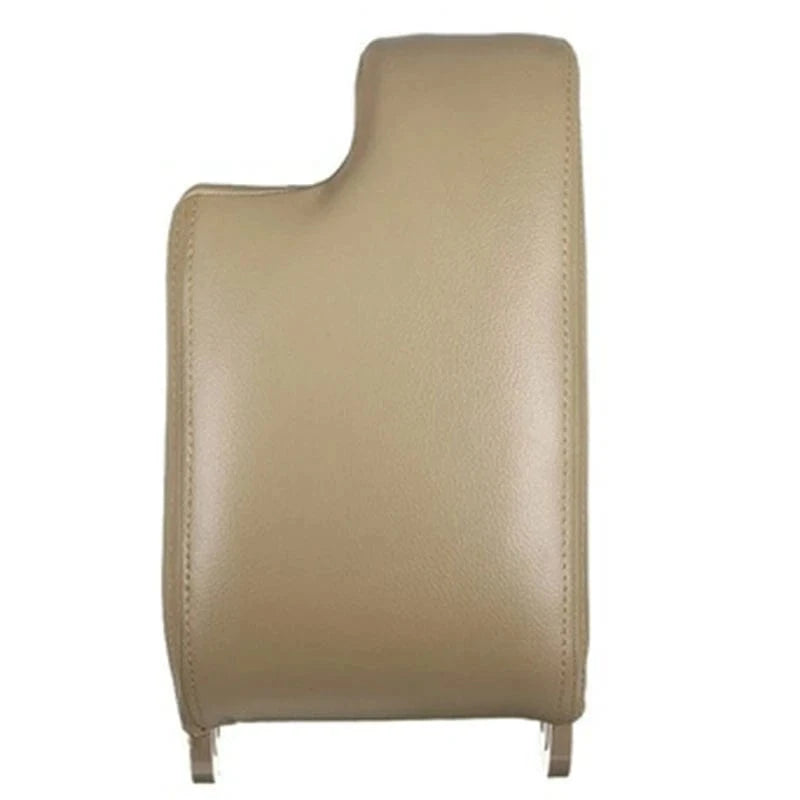1Pcs Leather Armrest with Plastic Plate for BMW E46 3 Series 1999-2005 Left Hand Drive Beige - JustUsRacers