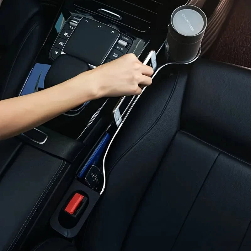 2 Pack Car Front and Rear Seat Gap Cup Holders - JustUsRacers