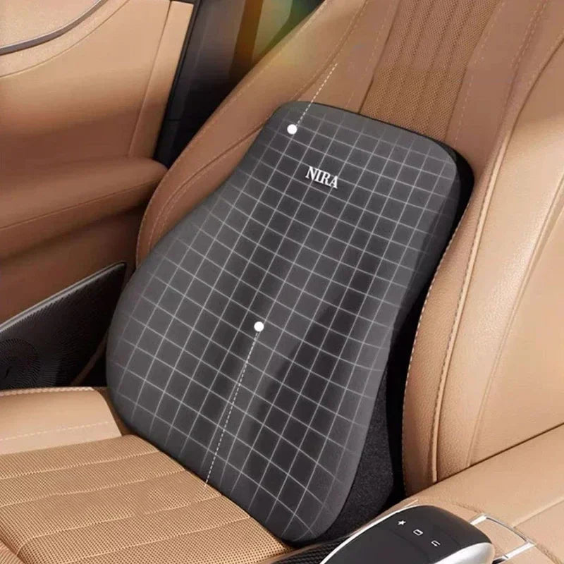 Memory Foam Car Headrest and Lumbar Cushion - JustUsRacers