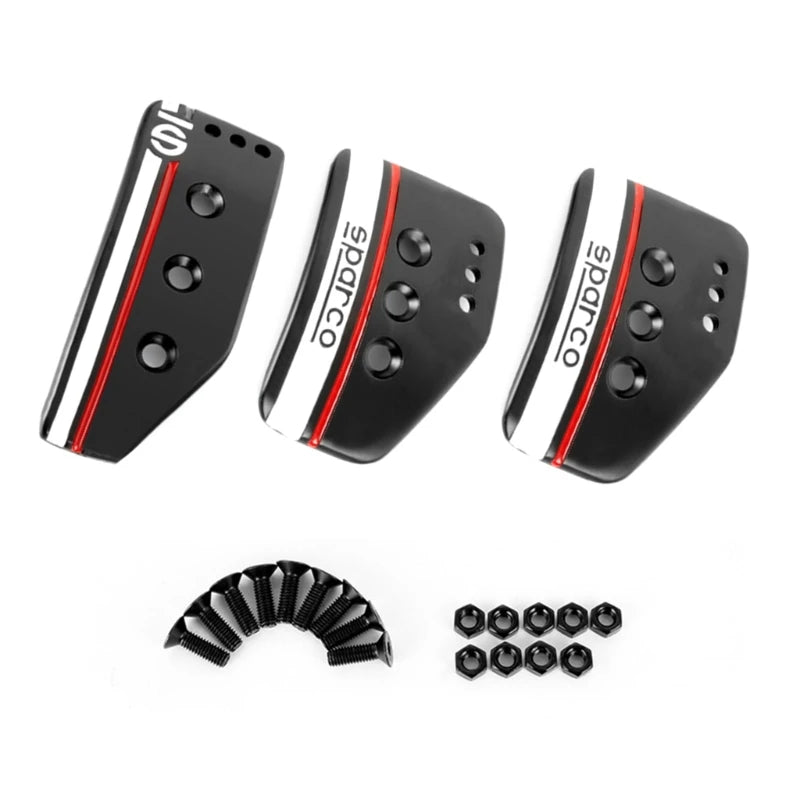 Foot Rest and Pedal Covers for Manual/Automatic Cars - JustUsRacers