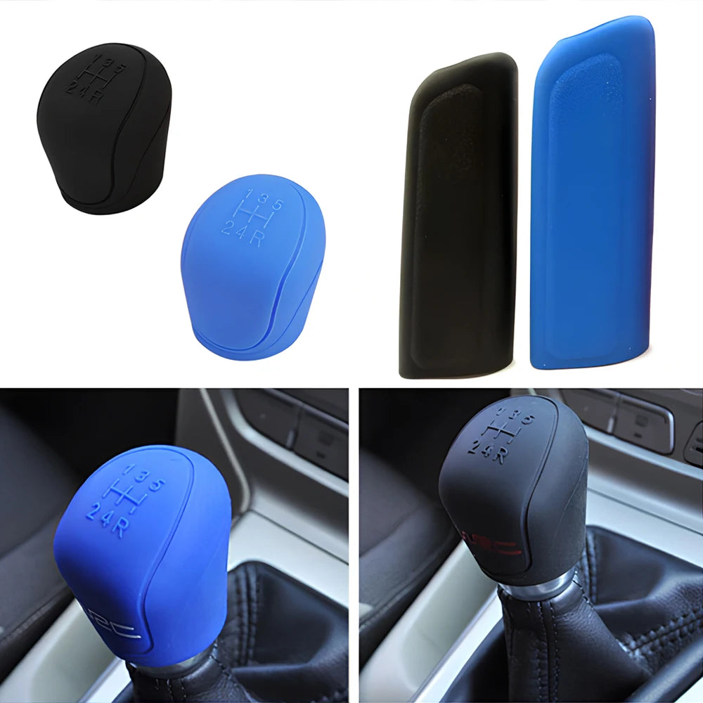 Universal Car Hand Brake Cover Silicone Sleeve - JustUsRacers