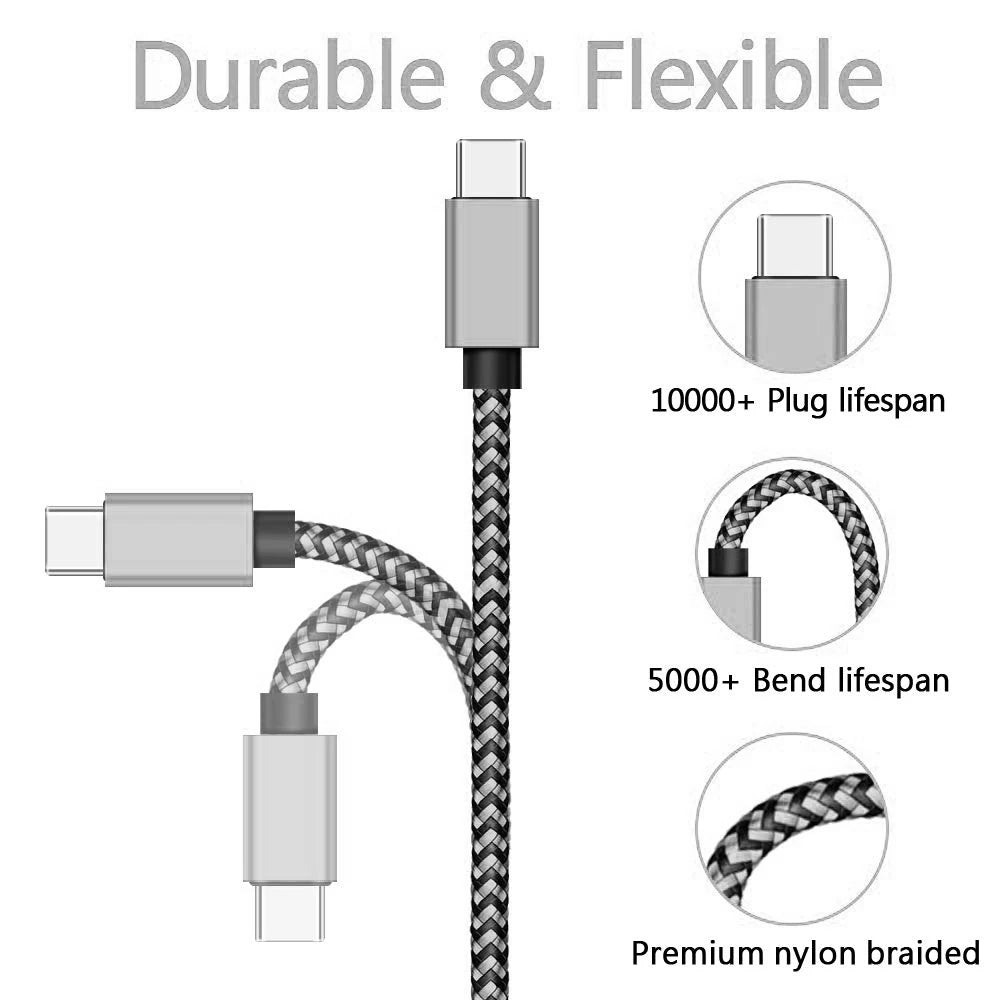 USB Type-C Fast Charging and Data Sync Cable - JustUsRacers