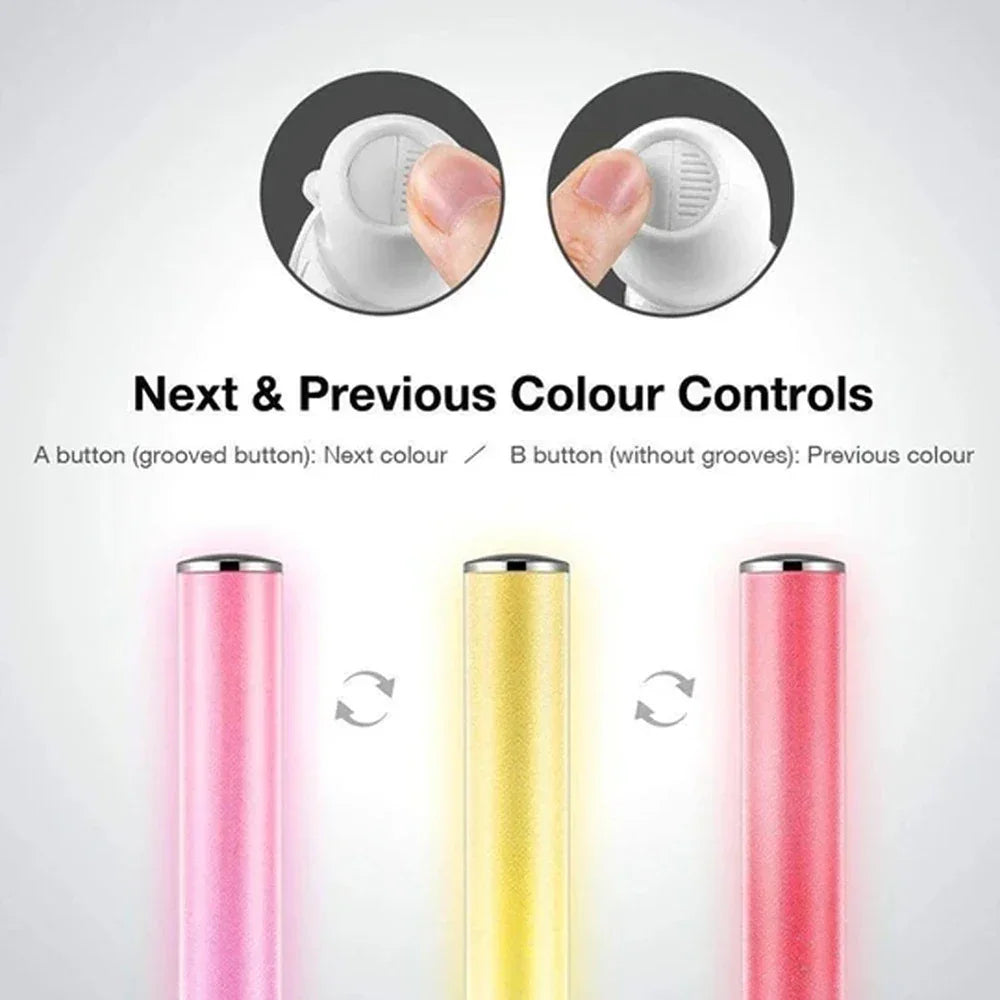 LED Glow Sticks with 15 Switchable Colors - JustUsRacers