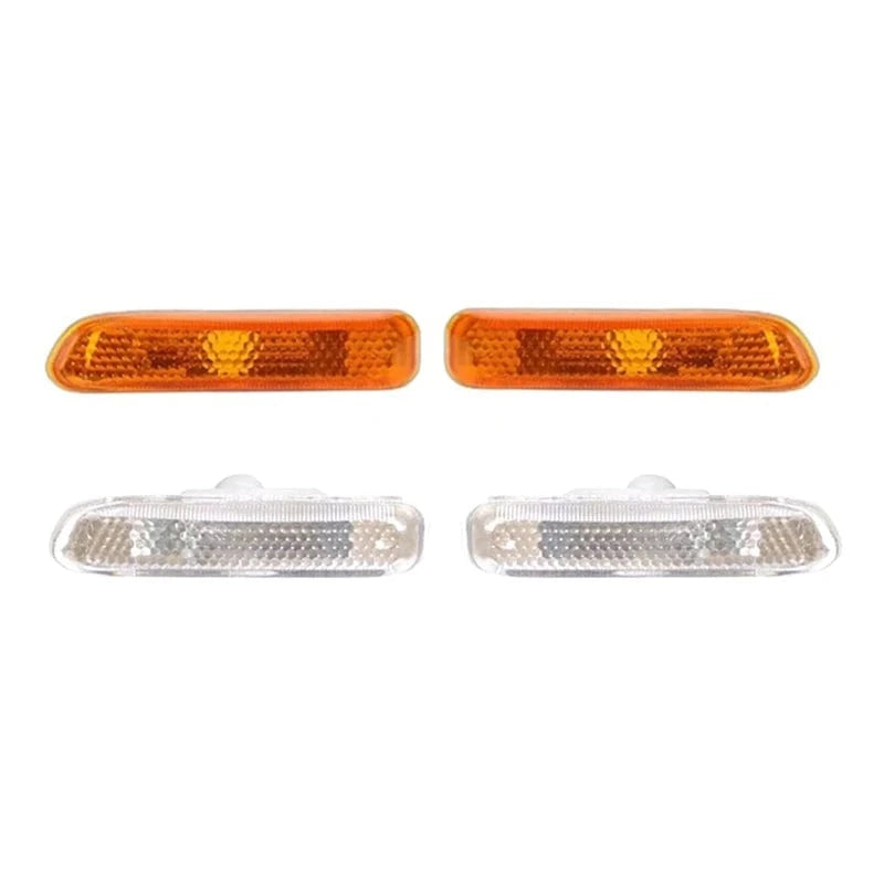 Side Marker Turn Signal Lights 63132228591 63132228592 For BMW 3 Series E46 1999-2001 - JustUsRacers