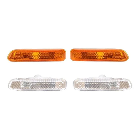 Side Marker Turn Signal Lights 63132228591 63132228592 For BMW 3 Series E46 1999-2001 - JustUsRacers