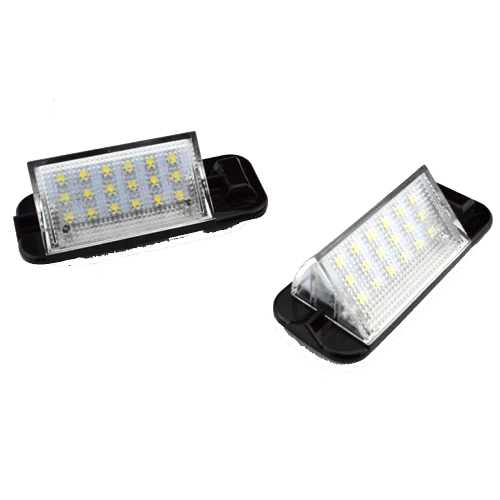 "BMW E36 LED License Plate Lights (1992-1998): Replacement pair in 18SMD format."