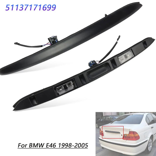 BMW E46 Sedan Trunk Lid Grip with Key Handle - Universal fit: 3 Series (E46). Improves access. Made for enthusiasts.