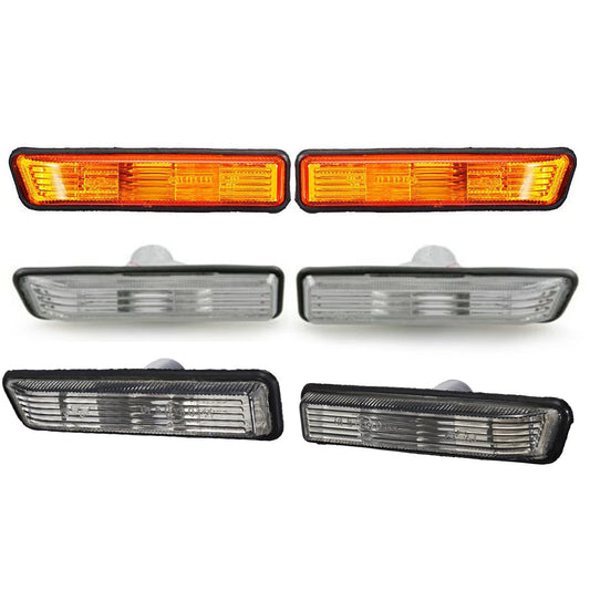 "Two BMW tail lights, one depicting the left side and the other the right side, for replacement or installation in vehicles."