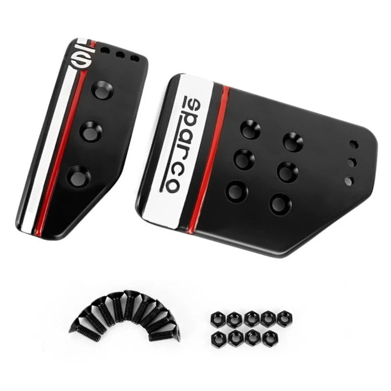 Foot Rest and Pedal Covers for Manual/Automatic Cars - JustUsRacers