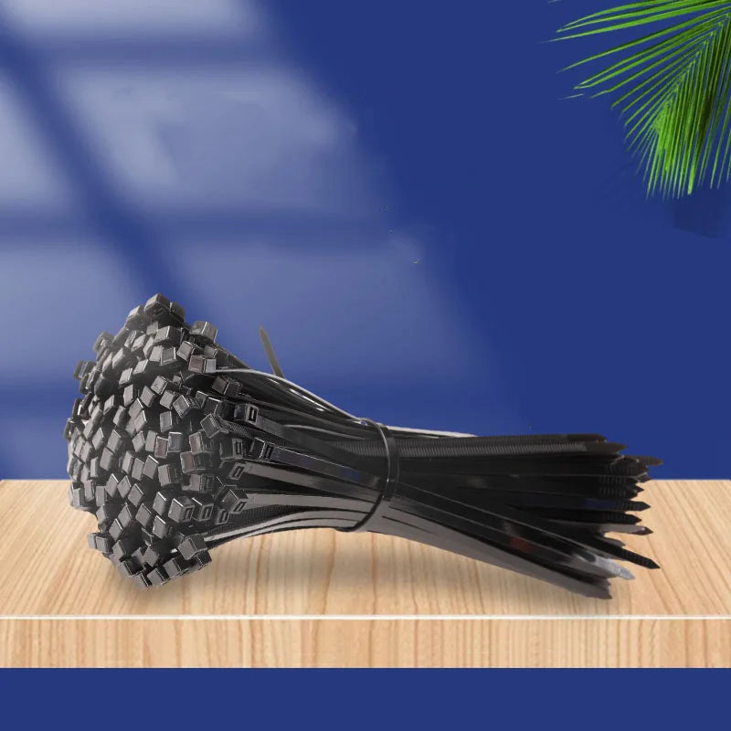 100pcs Self-Locked Nylon Cable Tie Set - JustUsRacers