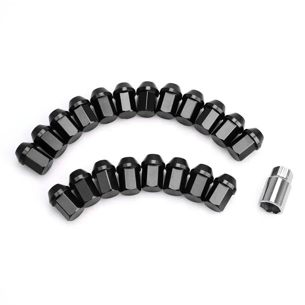 Car Anti-Theft 6061 Aluminum Alloy Wheel Lock Nuts - JustUsRacers