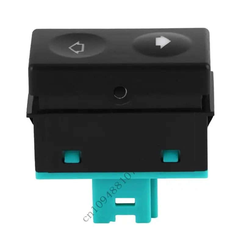 Black and blue BMW E36 Power Window Switch for 318i, 325i, 328i, M3.

Or more succinctly:

Black-blue BMW E36 Power Window Sw