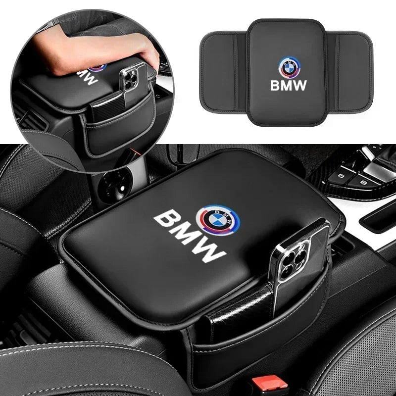 Universal leather armrest pad for BMW E36, E46 models. Enhance interior comfort with this premium accessory.