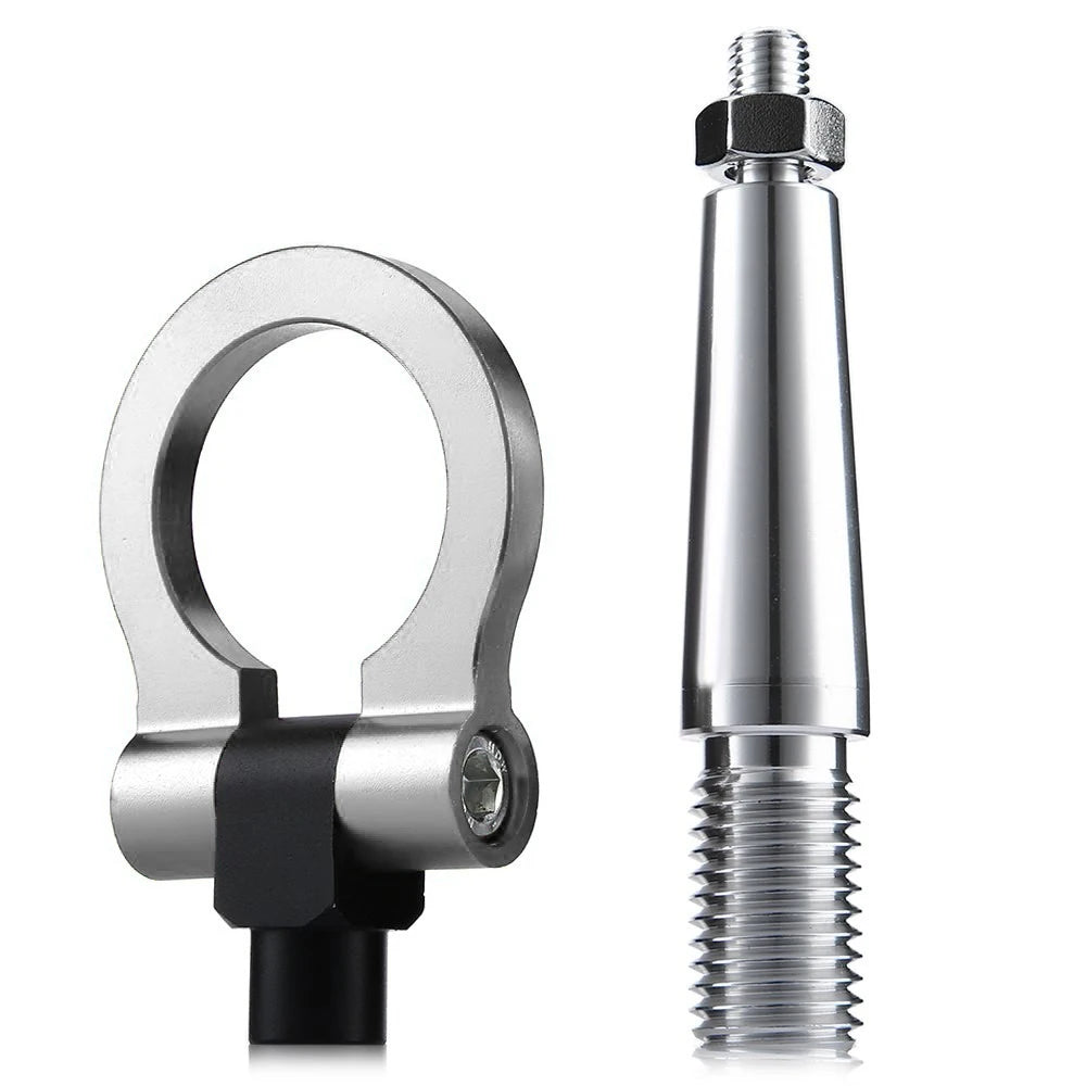 Stainless steel screw-on bumper rings with included bolts (set of 2: front and rear).
