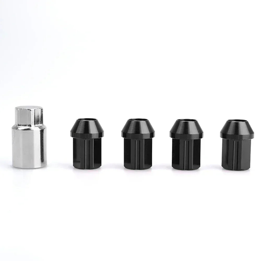 Car Anti-Theft 6061 Aluminum Alloy Wheel Lock Nuts - JustUsRacers