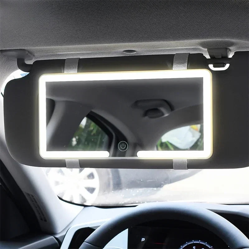 Car Sun Visor LED Vanity Mirror - JustUsRacers