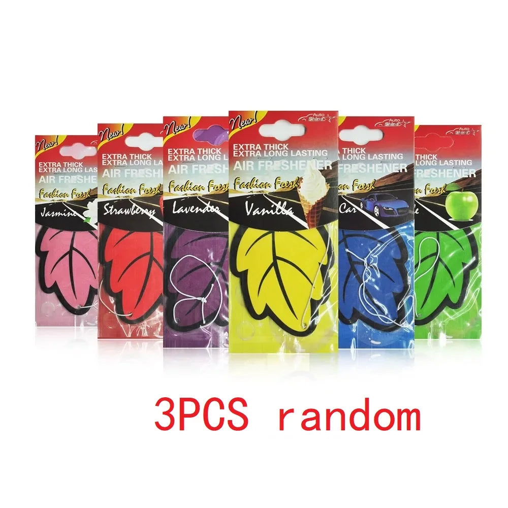 Car Air Freshener Natural Scented Tea Paper (3–60pcs) - JustUsRacers