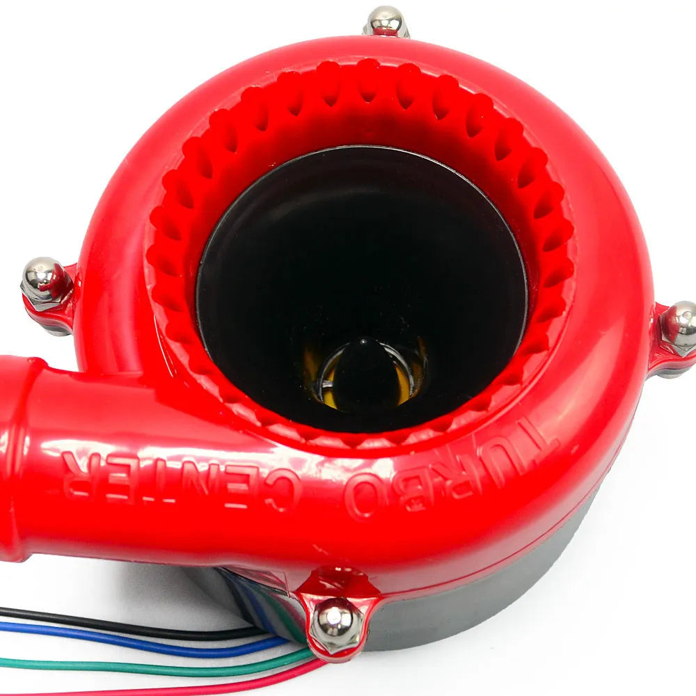 Red 12V Blow-Off Valve Simulator: Wired component.