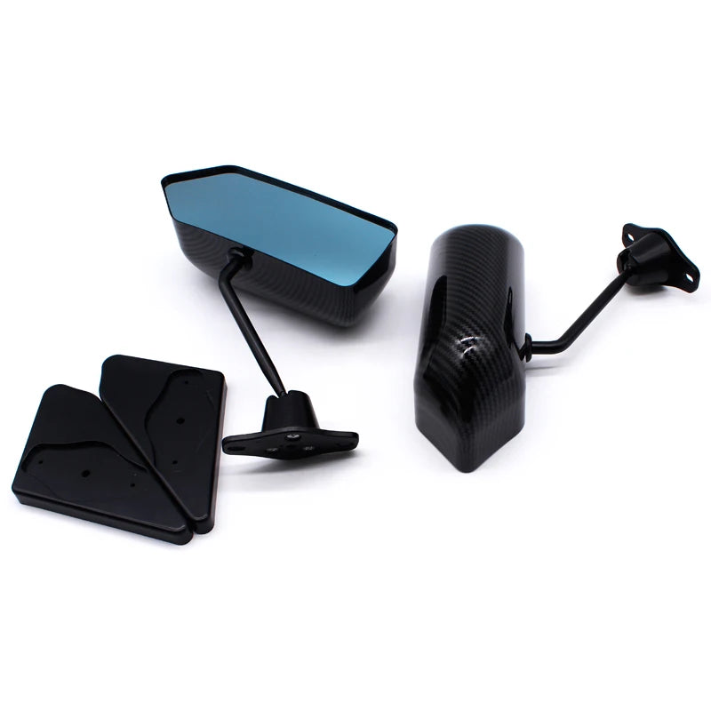 DEFT Universal F1 Style Carbon Fiber Car Rearview Mirror - JustUsRacers
