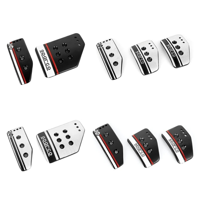 Foot Rest and Pedal Covers for Manual/Automatic Cars - JustUsRacers