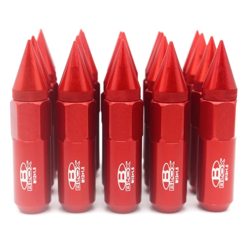20Pcs Racing JDM Style Extended Spike Lug Nuts (M12X1.25 / M12X1.5) - JustUsRacers