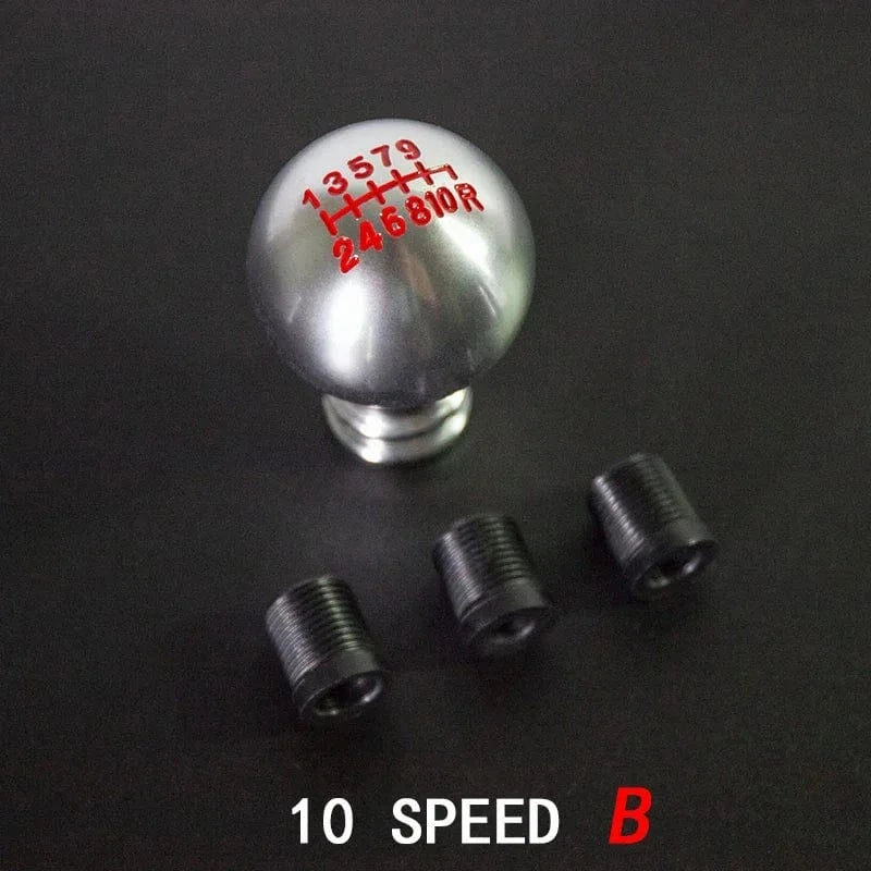 Car 10-Speed 7-Star Universal Aluminum Alloy Gear Shift Knob - JustUsRacers