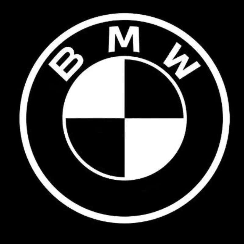 "BMW logo: LED door courtesy light for E36, E39, and E46 models."