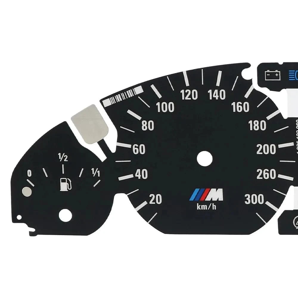 Gauge face For BMW E46 323Ci 325Ci 328Ci 330Ci 3M Instrument Cluster 300KM/H - JustUsRacers