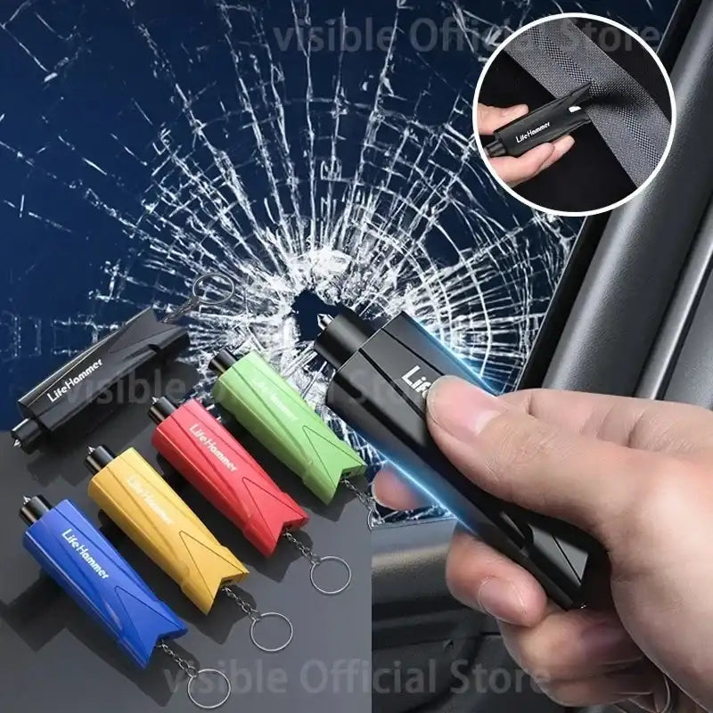 3-in-1 Multifunctional Car Emergency Hammer - JustUsRacers