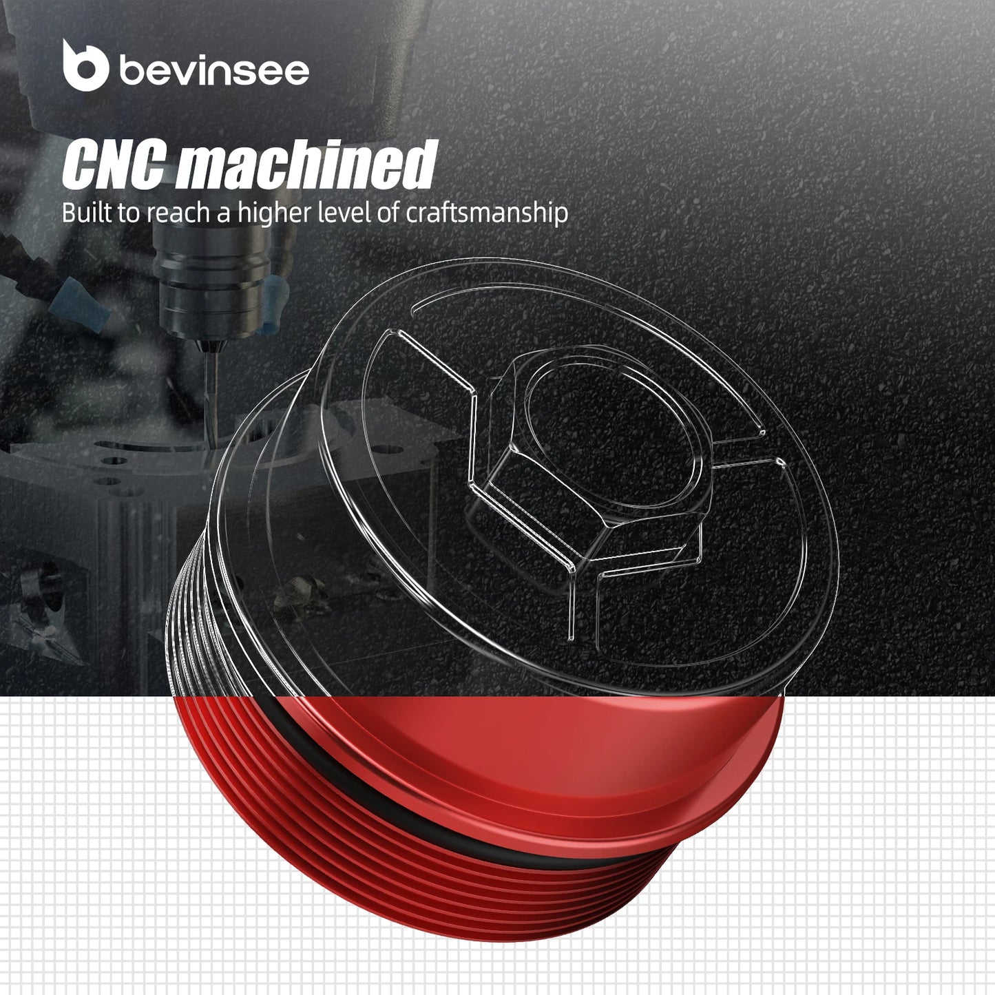 "Oil filter cap with O-ring for BMW models M52/M54 (E46, E39, E36, Z4): high-quality component for optimal engine performance