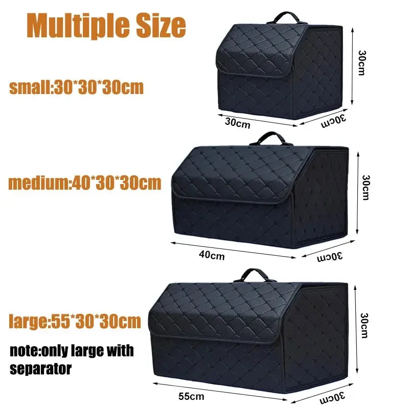 Car Trunk Organizer Box Large Capacity - JustUsRacers