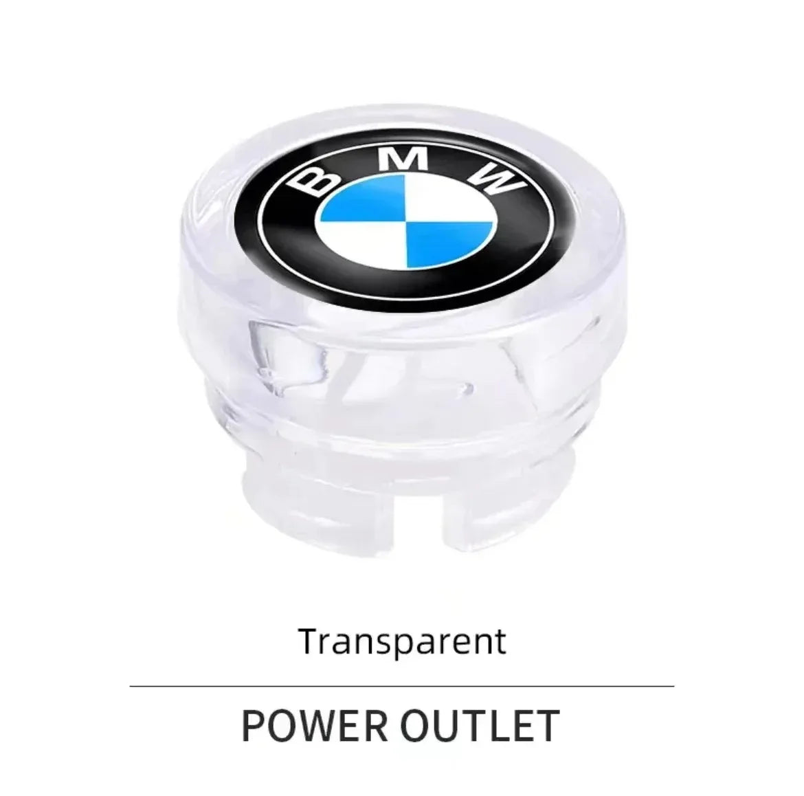 BMW cigarette lighter socket cover - protects against dust and debris.

Or for a more specific alt text:

BMW socket cover - 