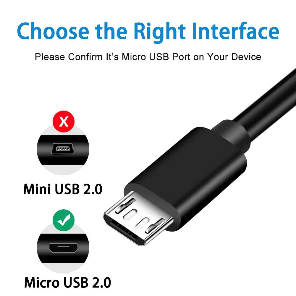 Micro USB High-Speed Charging and Data Cable - JustUsRacers