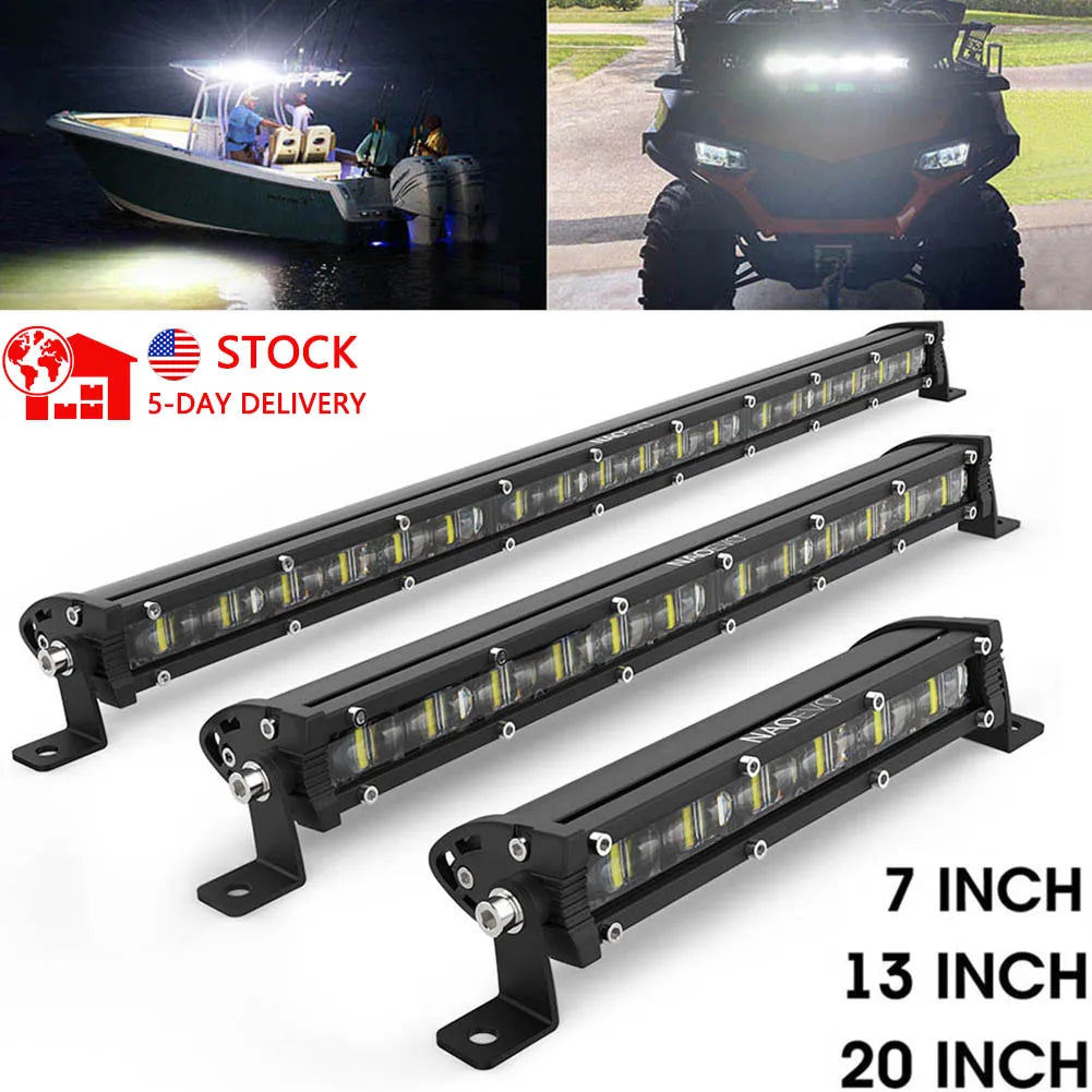 6D Ultra Strip LED Light Bar - JustUsRacers
