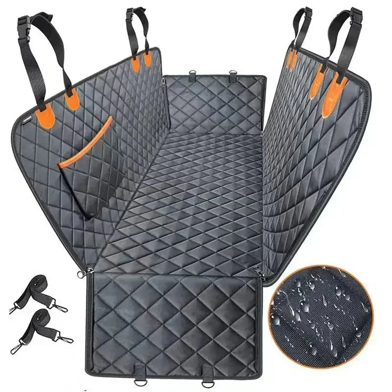 137×147CM Double Zipper Car Pet Seat Pad - JustUsRacers