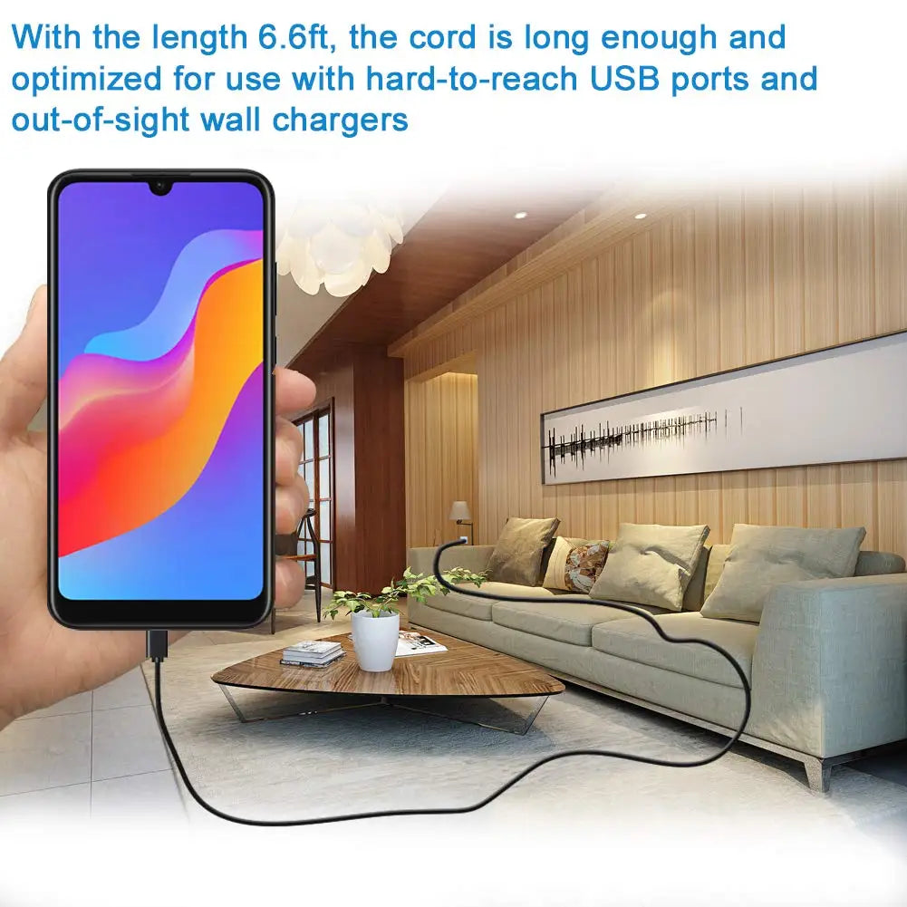 Micro USB High-Speed Charging and Data Cable - JustUsRacers