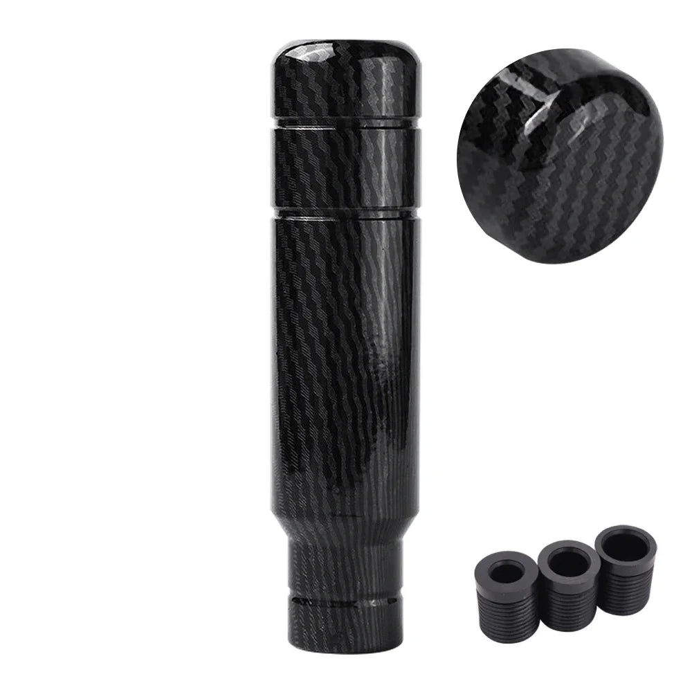 Racing NOS Carbon Fiber 13cm Universal JDM Gear Shift Knob - JustUsRacers