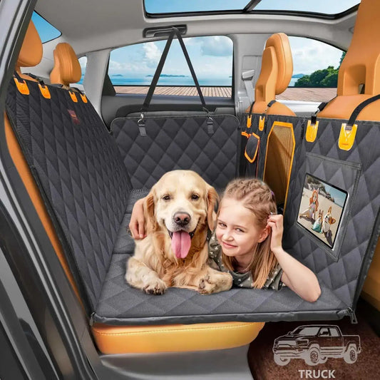 137×147CM Double Zipper Car Pet Seat Pad - JustUsRacers