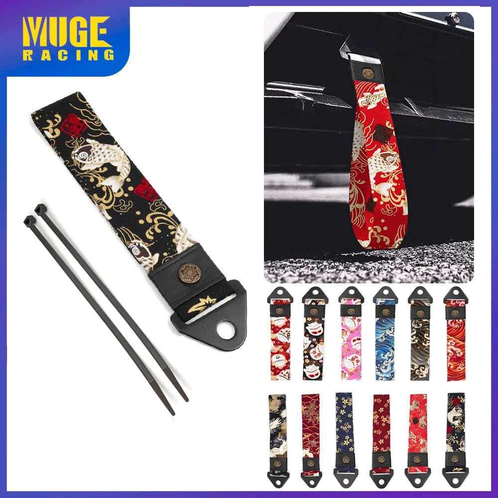 Universal JDM High-Strength Racing Tow Rope - JustUsRacers
