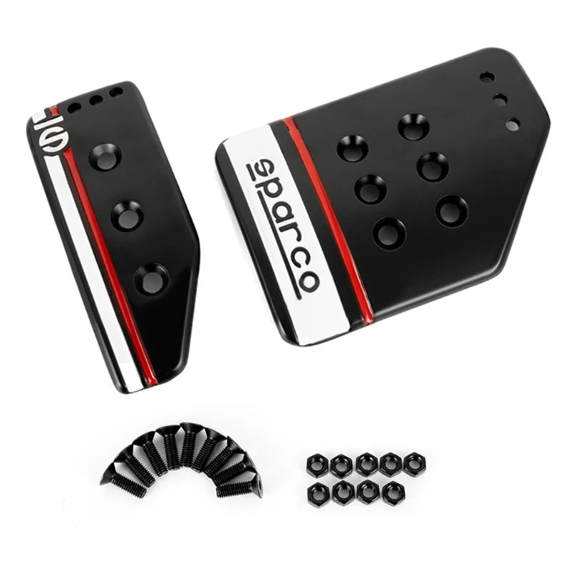 Foot Rest and Pedal Covers for Manual/Automatic Cars - JustUsRacers