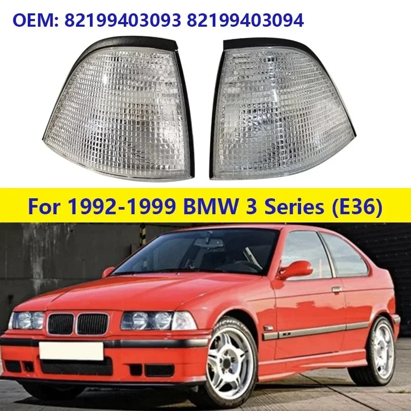 "BMW E36 2-door (1992-1999) Turn Signal Lamps: Replace worn-out lamps with OEM quality parts for improved visibility and safe
