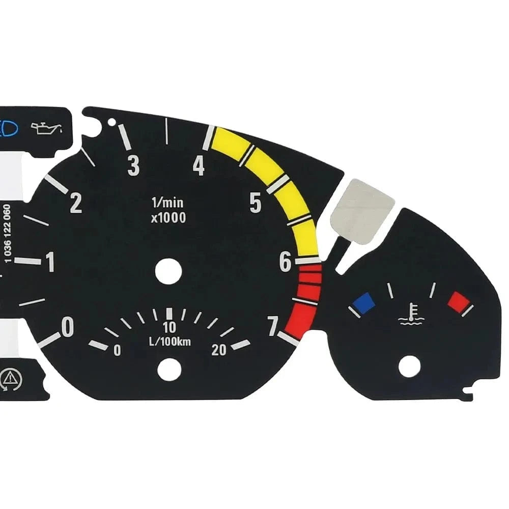 Gauge face For BMW E46 323Ci 325Ci 328Ci 330Ci 3M Instrument Cluster 300KM/H - JustUsRacers