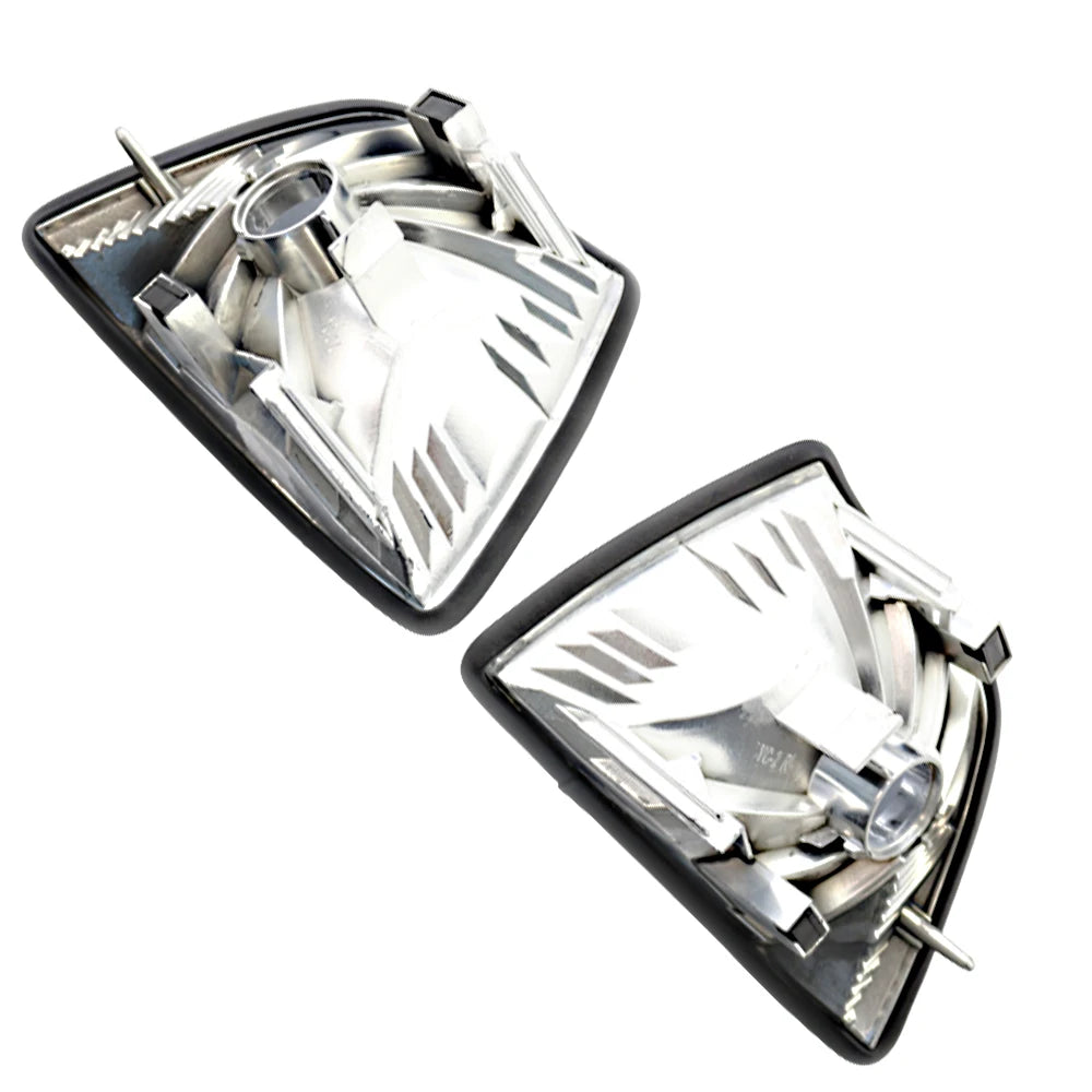 "BMW E36 4-door corner lights (Pair, LED-ready). Not intended for Toyota vehicles."