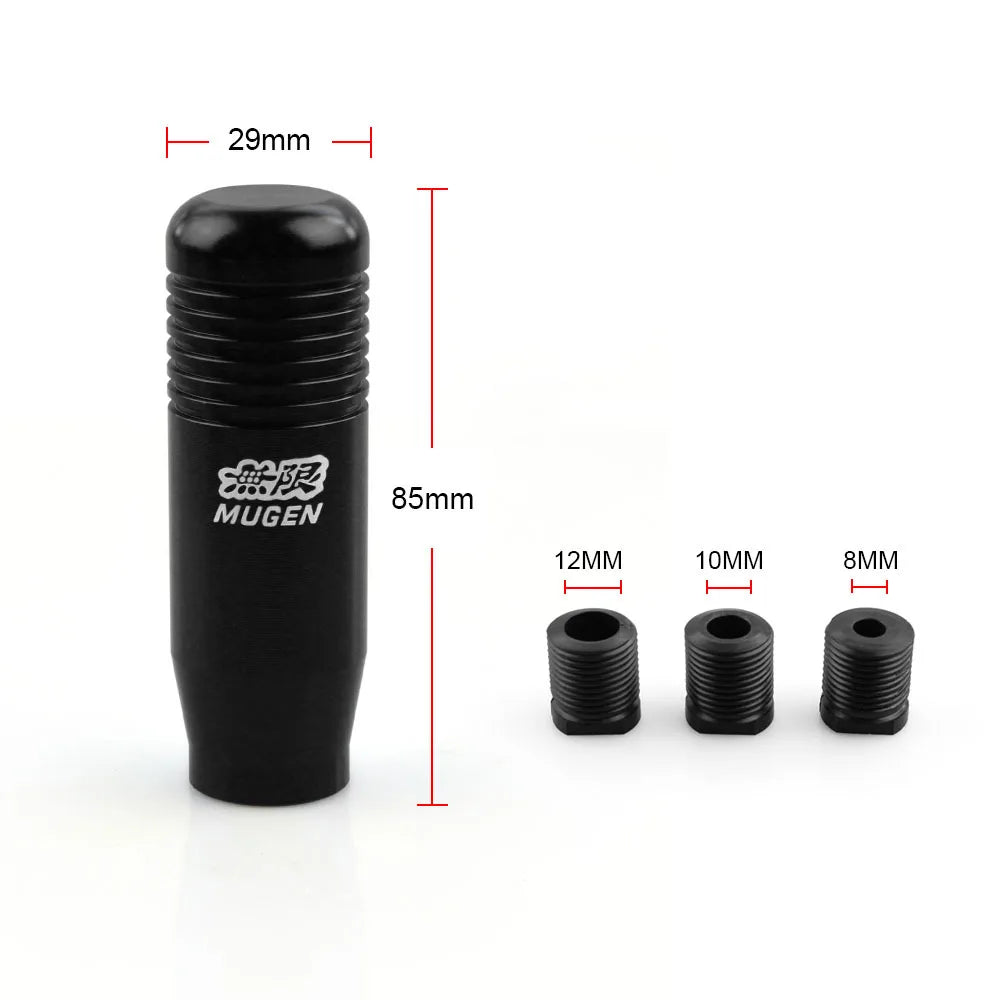 NEW MUGEN Aluminum Manual Gear Stick Shifter Knob (8.5cm) - JustUsRacers