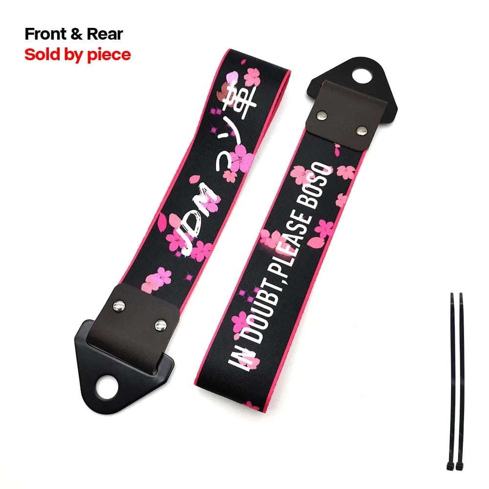 JDM Racing Culture Car Pendant Tow Strap Belt - JustUsRacers