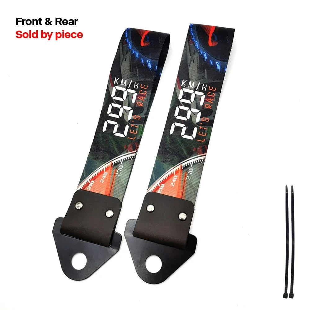 JDM Racing Culture Car Pendant Tow Strap Belt - JustUsRacers