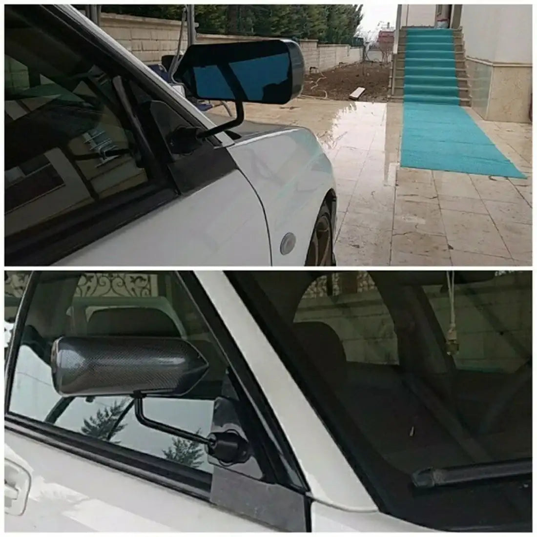 AD05-1 Pair Universal F1 Style Car Side Rearview Mirrors - JustUsRacers