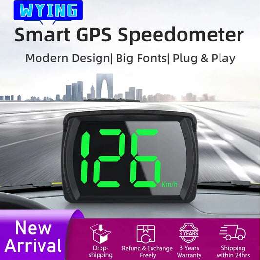 Car Speedometer HUD Head Up Display Digital Speed Meter Windshield